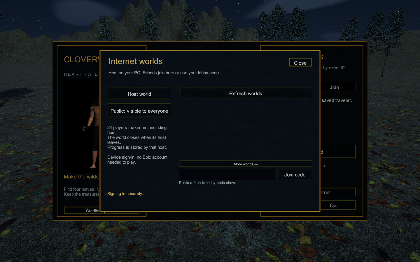 Actual Cloverwrath internet world browser