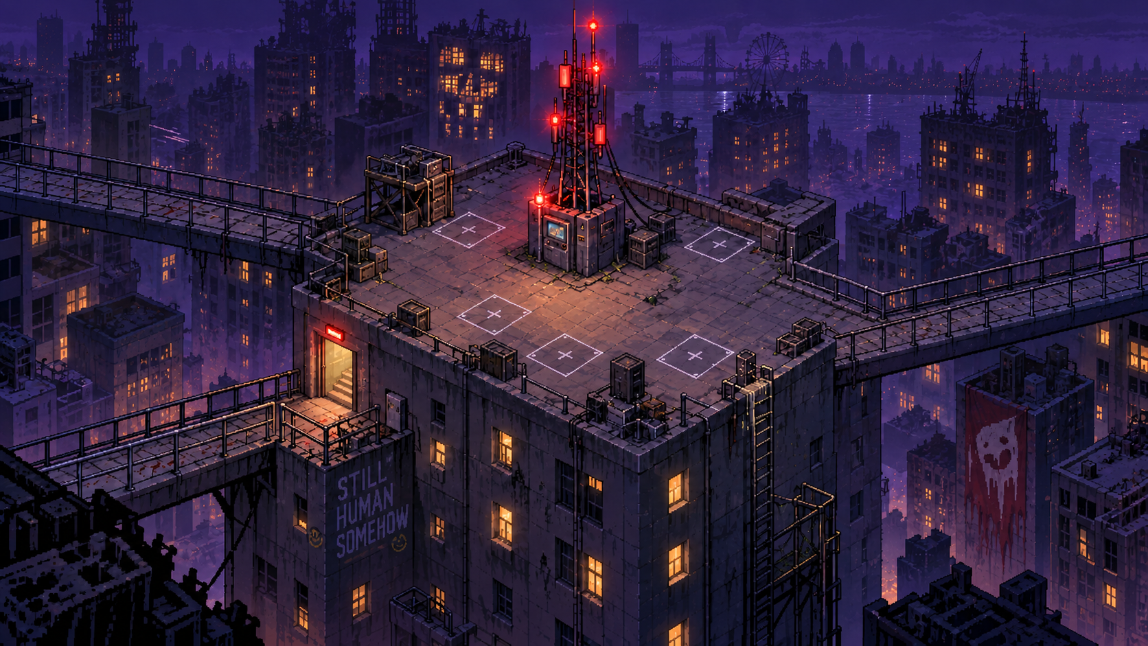 Rooftop Relay environment artwork